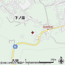 大湯保育園周辺の地図