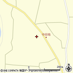 秋田県大館市岩瀬（芋岱）周辺の地図