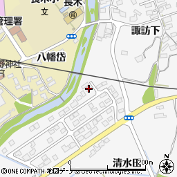 秋田県大館市大茂内諏訪下56-9周辺の地図