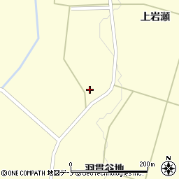 秋田県大館市岩瀬上岩瀬51周辺の地図