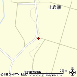 秋田県大館市岩瀬上岩瀬14周辺の地図