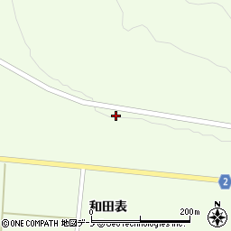秋田県大館市茂内蛇沢口周辺の地図