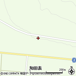 秋田県大館市茂内（蛇沢口）周辺の地図
