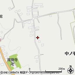 秋田県小坂町（鹿角郡）荒谷（妻ノ神）周辺の地図