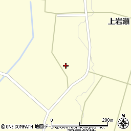 秋田県大館市岩瀬上岩瀬56周辺の地図