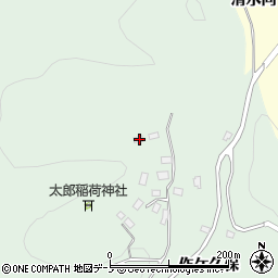 岩手県二戸市福岡作ケ久保10周辺の地図