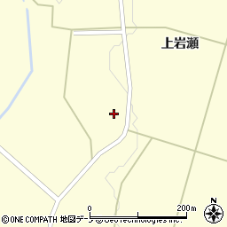 秋田県大館市岩瀬上岩瀬19周辺の地図