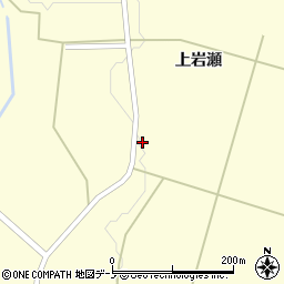 秋田県大館市岩瀬上岩瀬11周辺の地図