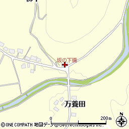 秋田県鹿角市十和田山根森崎周辺の地図