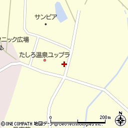 秋田県大館市岩瀬上岩瀬塚の岱周辺の地図