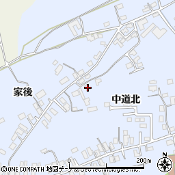秋田県大館市下代野中道北67周辺の地図