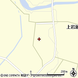 秋田県大館市岩瀬上岩瀬45周辺の地図