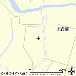 秋田県大館市岩瀬上岩瀬27周辺の地図