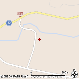 岩手県二戸市下斗米上野平133周辺の地図