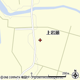 秋田県大館市岩瀬上岩瀬7周辺の地図