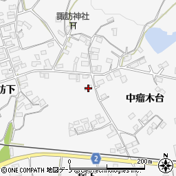 秋田県大館市大茂内塚下60周辺の地図