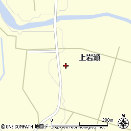秋田県大館市岩瀬上岩瀬6周辺の地図