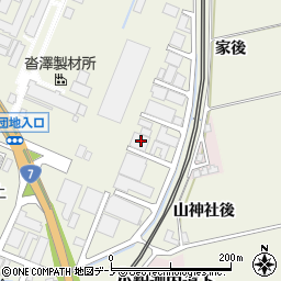 秋田県大館市釈迦内街道上15周辺の地図