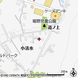 岩手県二戸市堀野小清水22周辺の地図