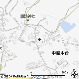 秋田県大館市大茂内諏訪下170-1周辺の地図