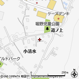 岩手県二戸市堀野小清水26周辺の地図