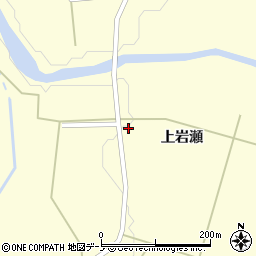 秋田県大館市岩瀬上岩瀬4周辺の地図