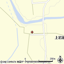 秋田県大館市岩瀬上岩瀬41周辺の地図