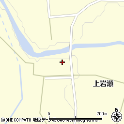 秋田県大館市岩瀬上岩瀬32周辺の地図
