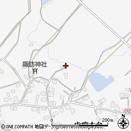 秋田県大館市大茂内諏訪台周辺の地図
