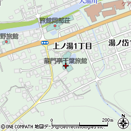 龍門亭千葉旅館周辺の地図