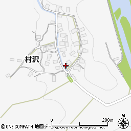 秋田県鹿角郡小坂町大地上村118周辺の地図