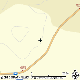 青森県三戸郡田子町山口五林周辺の地図