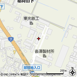 秋田県大館市釈迦内稲荷山下8周辺の地図