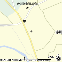 秋田県大館市岩瀬赤川30周辺の地図