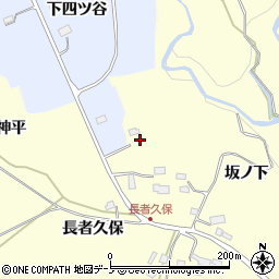 秋田県鹿角市十和田山根神平周辺の地図