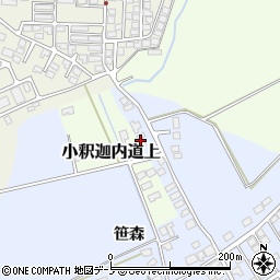 北秋カッター興業周辺の地図