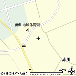 秋田県大館市岩瀬赤川63周辺の地図