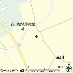 秋田県大館市岩瀬赤川60周辺の地図