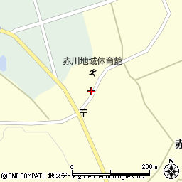 秋田県大館市岩瀬赤川24周辺の地図