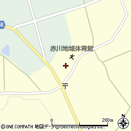 秋田県大館市岩瀬赤川23周辺の地図