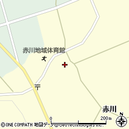 秋田県大館市岩瀬赤川65周辺の地図