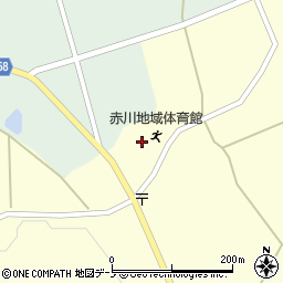 秋田県大館市岩瀬赤川17-1周辺の地図