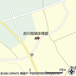 秋田県大館市岩瀬赤川21周辺の地図