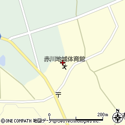 秋田県大館市岩瀬赤川19周辺の地図