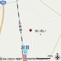 峰浜郵便局 ＡＴＭ周辺の地図
