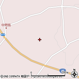 岩手県洋野町（九戸郡）中野（第１２地割）周辺の地図