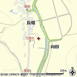 秋田県鹿角市十和田山根長畑32周辺の地図