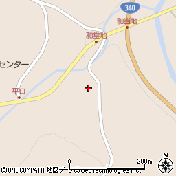 岩手県九戸郡軽米町山内第３０地割55周辺の地図