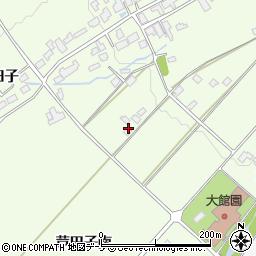 秋田県大館市芦田子芦田子南周辺の地図