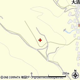 秋田県鹿角市十和田山根家ノ上周辺の地図